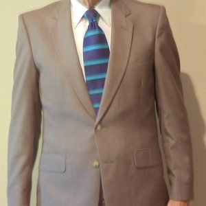Nino Cerruti "Rue Royale" Men's Designer Suit 40 Reg. Rich Brown - Vintage